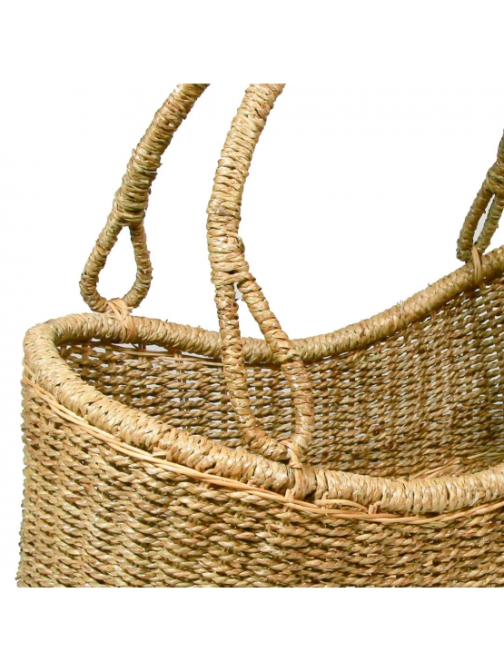Wicker Basket - Picnic (Oval Curved)