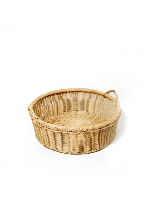 Wicker Basket -Round Shaped (Flat)
